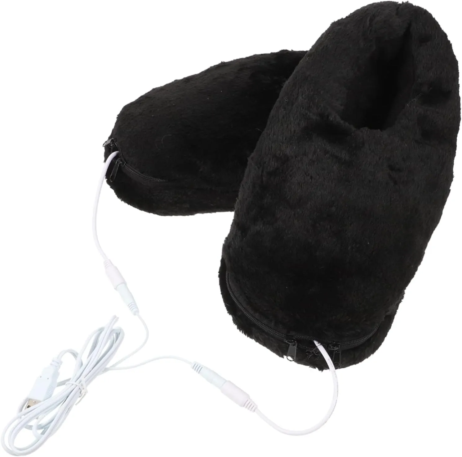Men's Electric Slippers Heating 5V Rechargeable Fast Warm Non-Slip Comfortable Warm Shoes for Winter