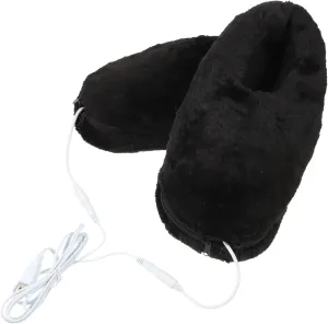 Men's Electric Slippers Heating 5V Rechargeable Fast Warm Non-Slip Comfortable Warm Shoes for Winter
