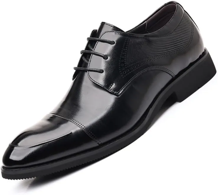 Mens Loafers All-Day Comfort Business Wingtip Lace Up Dress Shoes Formal Elegant Loafers Luxury Oxford Shoes