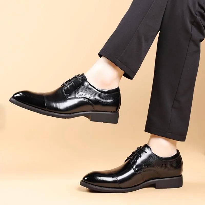 Mens Loafers All-Day Comfort Business Wingtip Lace Up Dress Shoes Formal Elegant Loafers Luxury Oxford Shoes
