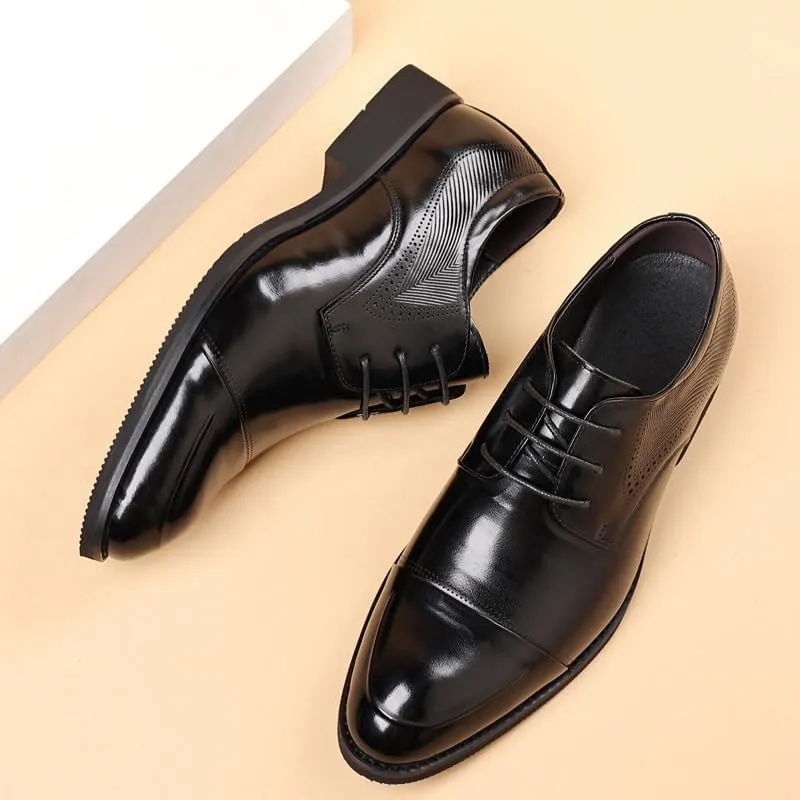Mens Loafers All-Day Comfort Business Wingtip Lace Up Dress Shoes Formal Elegant Loafers Luxury Oxford Shoes