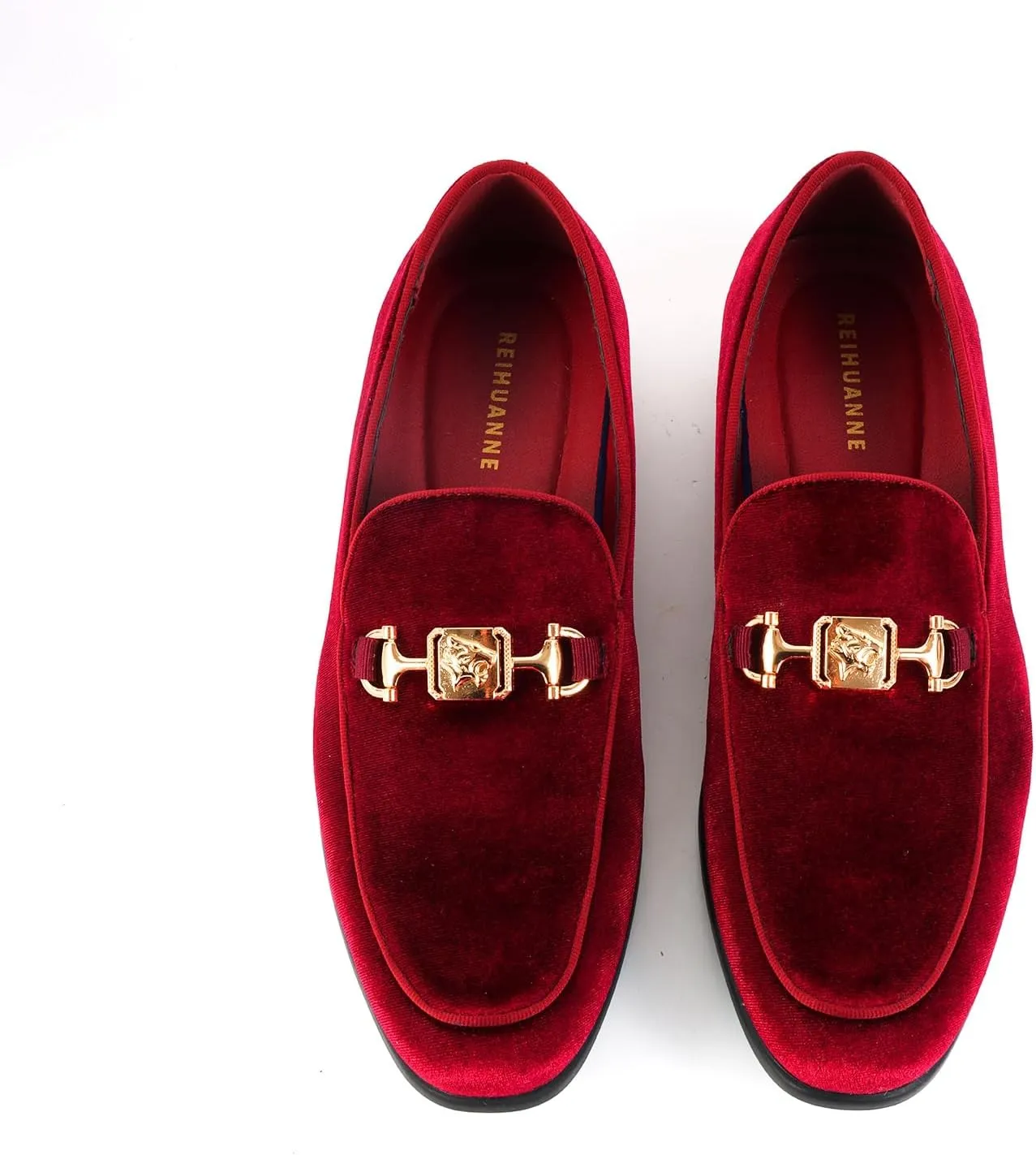 Men's Penny Slip-on Velvet Loafer Luxury Suede Tuxedo Dress Shoes Fancy Smoking Slipper Party Prom Wedding Shoes Comfortable Lightweight