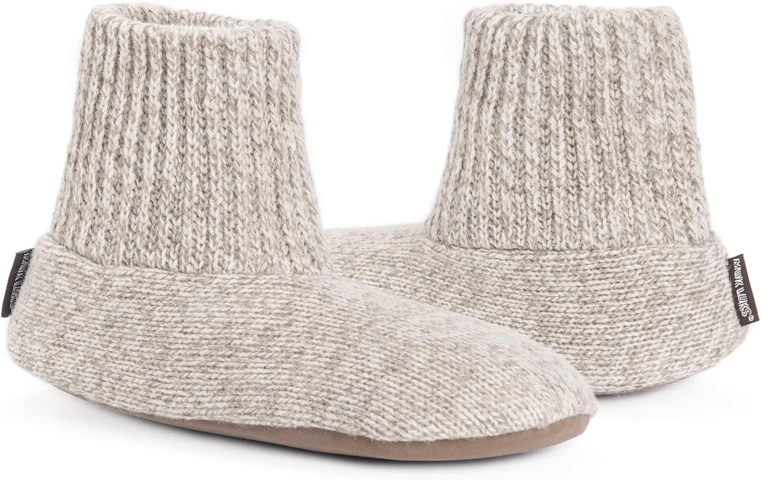 MUK LUKS Men's Morty Ragg Wool Slipper