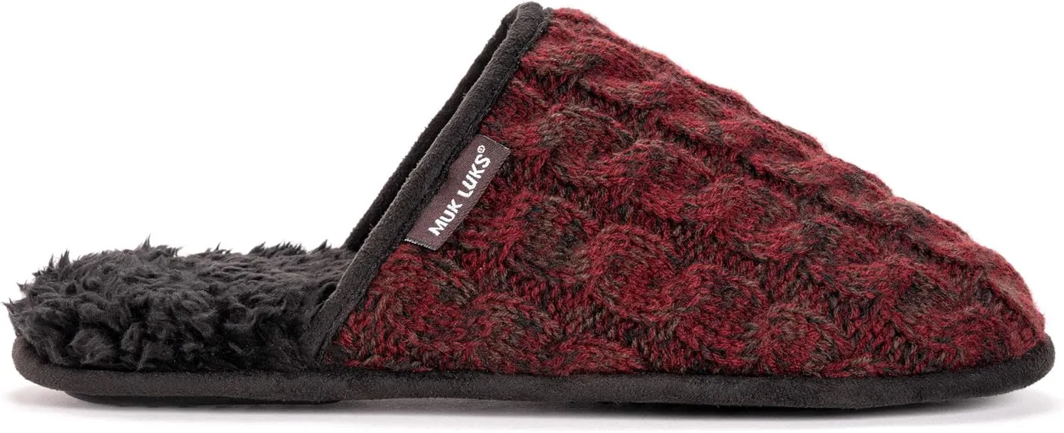 MUK LUKS Men's Slip on Style Slipper