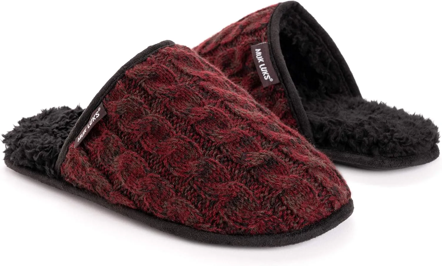 MUK LUKS Men's Slip on Style Slipper
