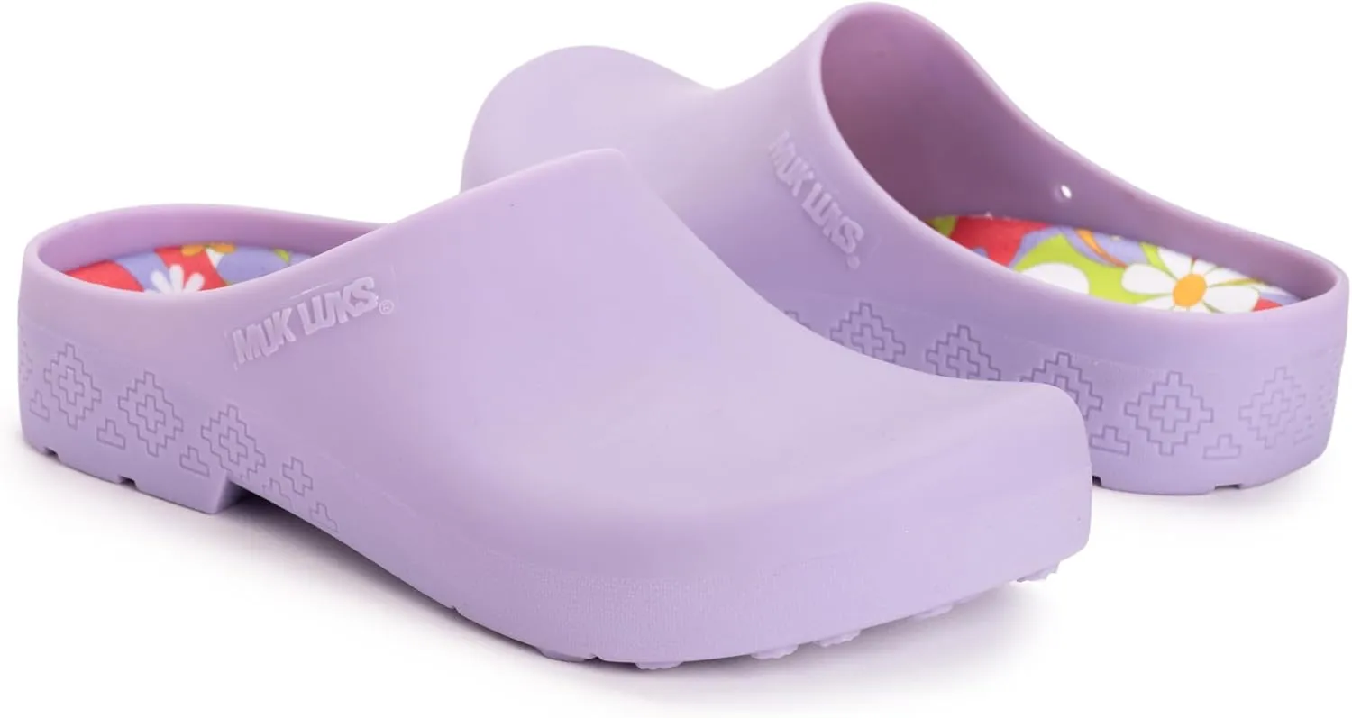 MUK LUKS Women's Garden Clog and Glove Set Sandal