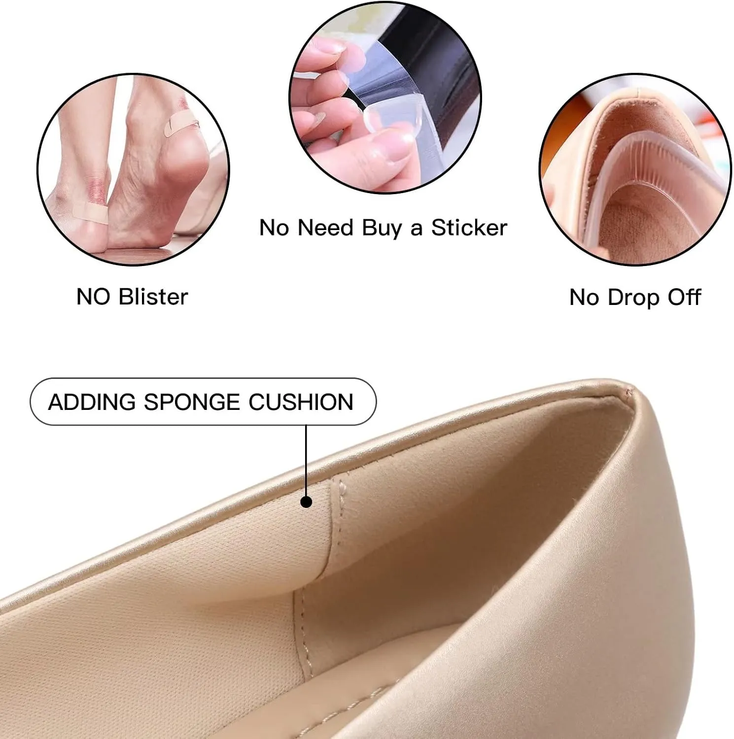MUSSHOE Flat Shoes Women Comfortable Slip on Women's Flats