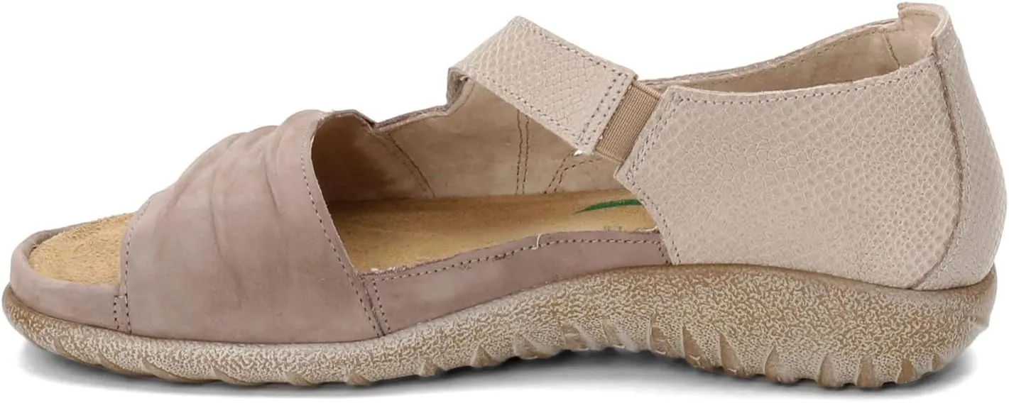 NAOT Footwear Papaki Women’s Sandal with Cork Footbed and Arch Support Sandal With Removable Footbed - Comfort and Support – - Slip Resistant Lightweight and Perfect for Travel - Medium Fit