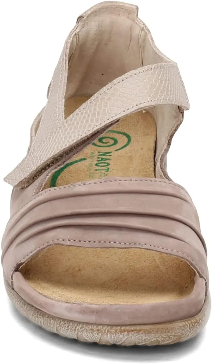 NAOT Footwear Papaki Women’s Sandal with Cork Footbed and Arch Support Sandal With Removable Footbed - Comfort and Support – - Slip Resistant Lightweight and Perfect for Travel - Medium Fit