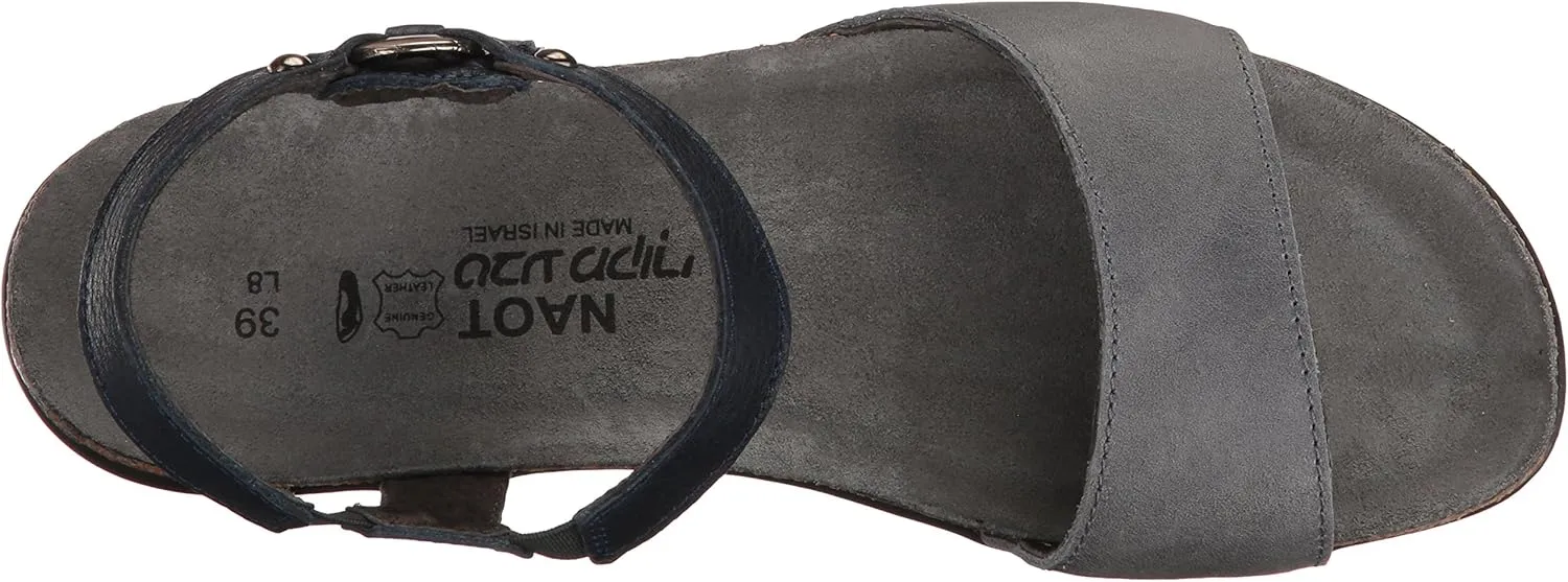 NAOT Footwear Sabrina Women’s Sandal with Cork Footbed and Arch Support - Rivets - Comfort and Support – Lightweight and Perfect for Travel – Narrow to Medium Fit