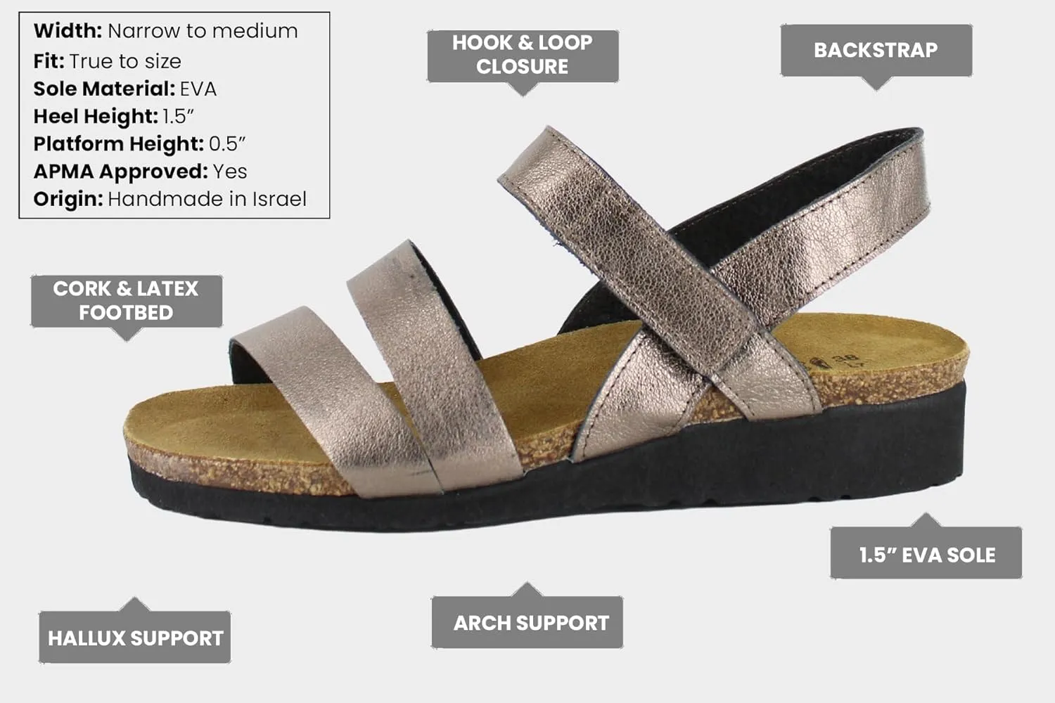 Naot Women's Kayla Wedge Sandal