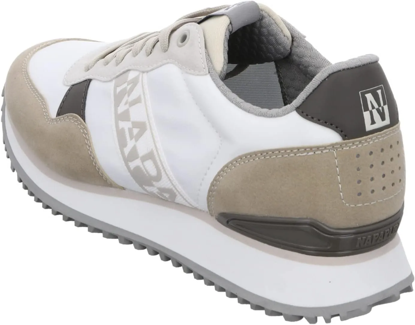 Napapijri White Polyester Men's Sneaker