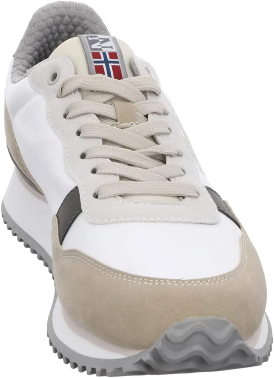 Napapijri White Polyester Men's Sneaker
