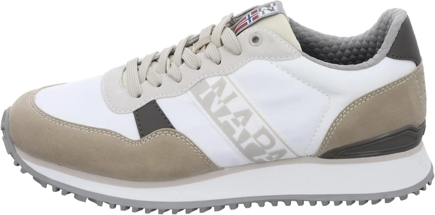 Napapijri White Polyester Men's Sneaker