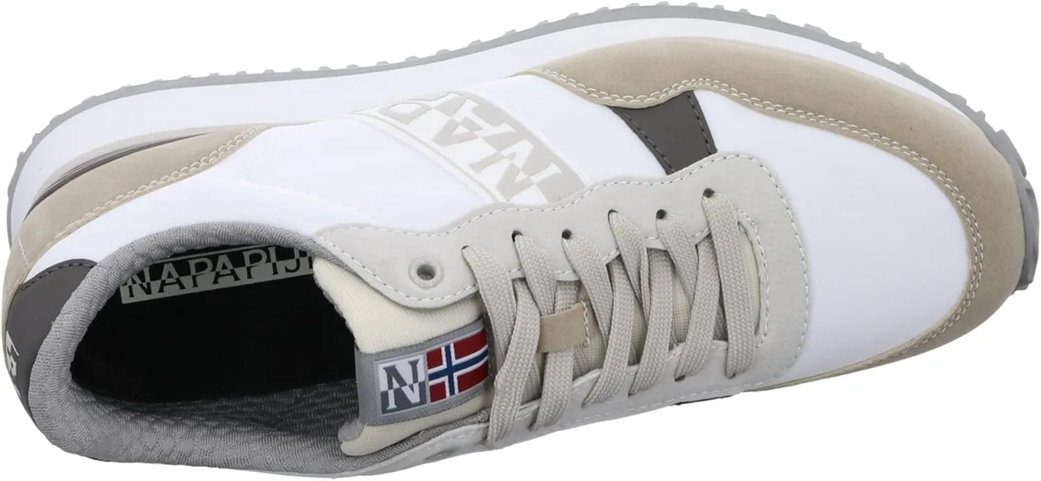 Napapijri White Polyester Men's Sneaker