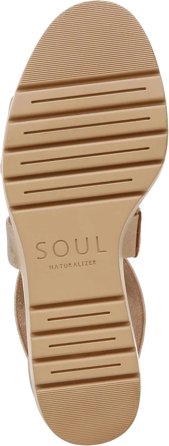 Naturalizer Soul Women's Goodtimes Crisscross Strappy Wedge Sandal