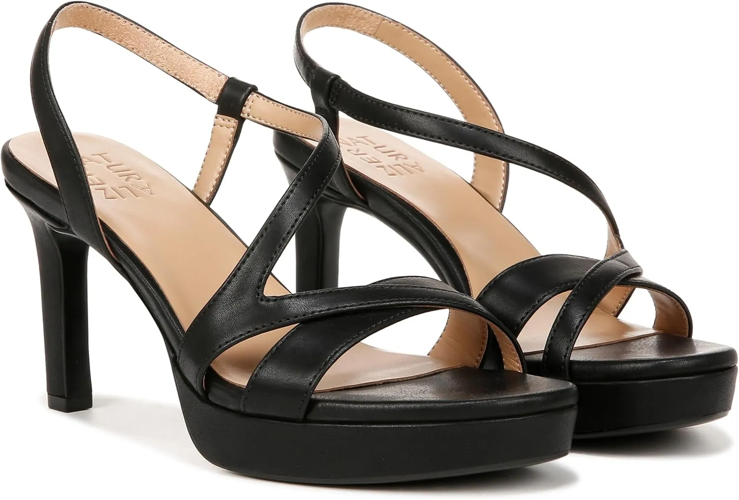 Naturalizer Women's Abby Strappy Platform Dress Sandal