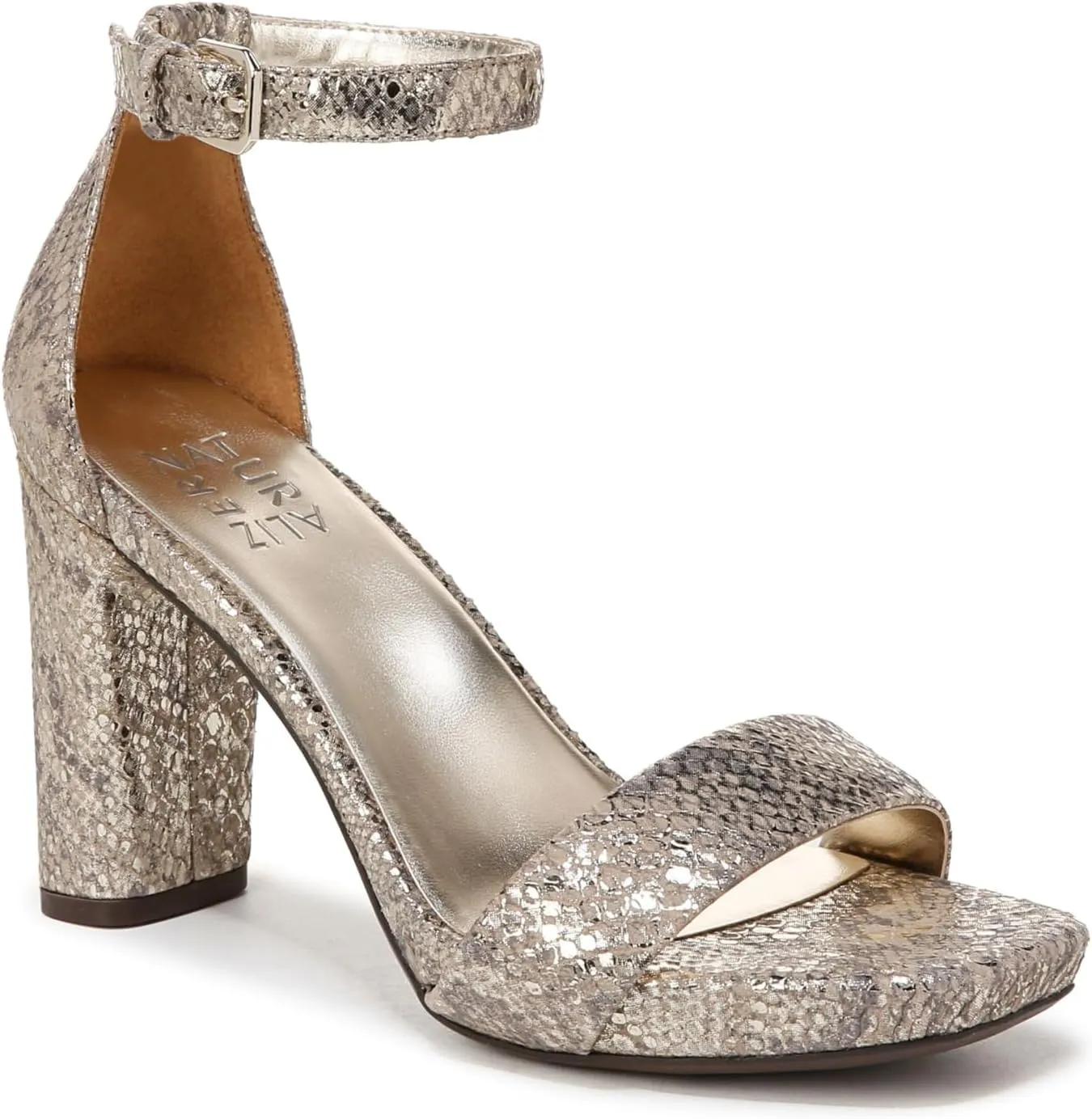 Naturalizer Women's Joy Ankle Strap Heeled Dress Sandal