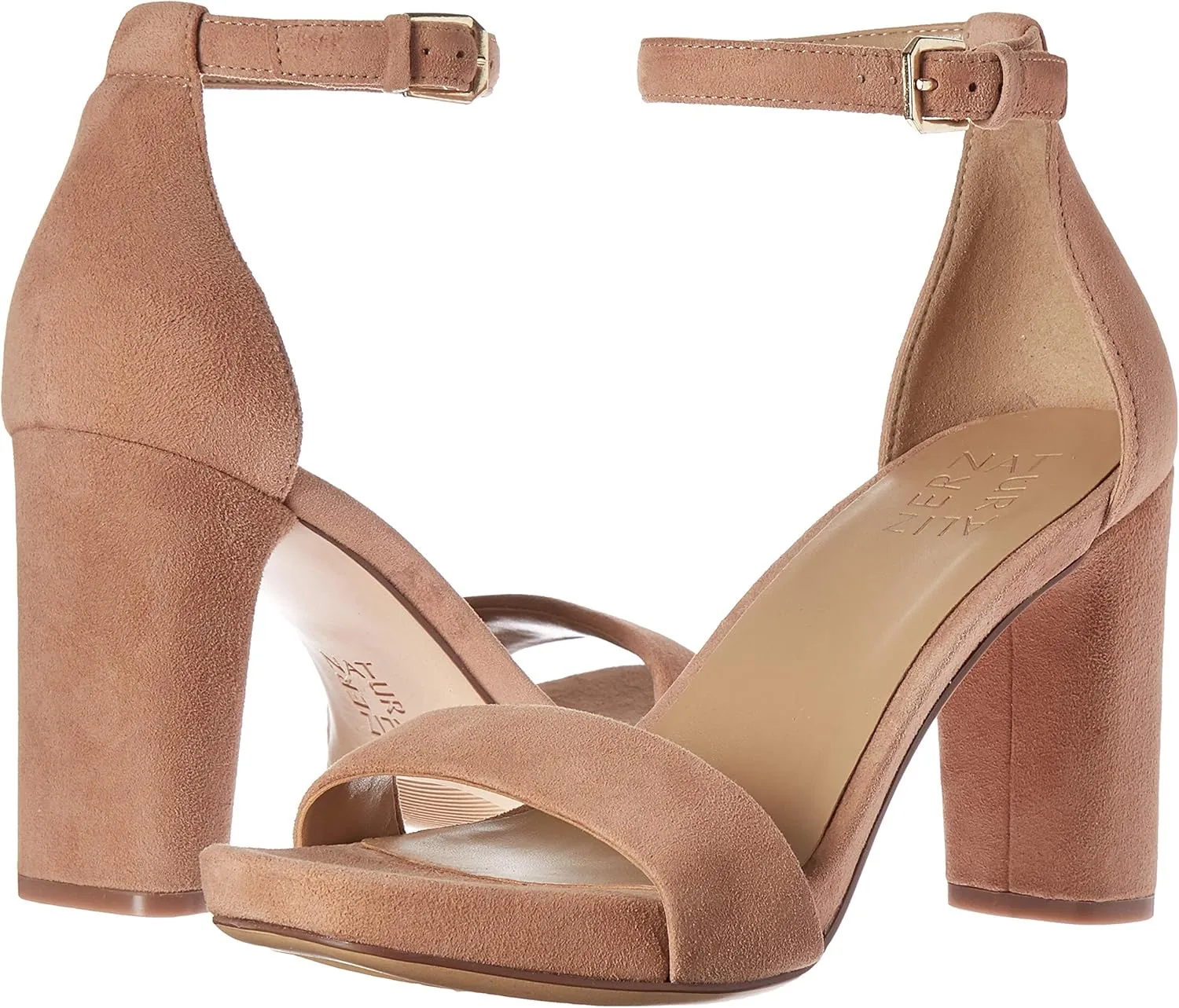 Naturalizer Women's Joy Ankle Strap Heeled Dress Sandal