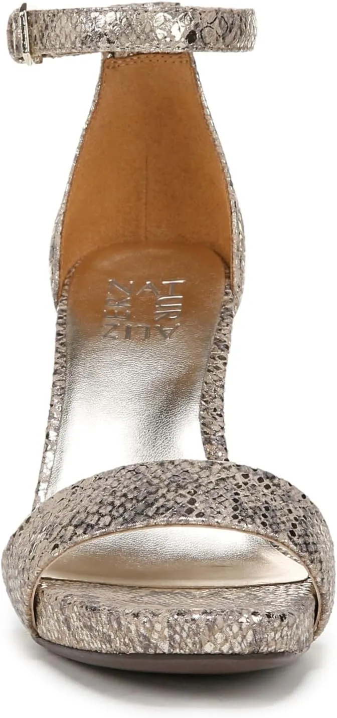 Naturalizer Women's Joy Ankle Strap Heeled Dress Sandal