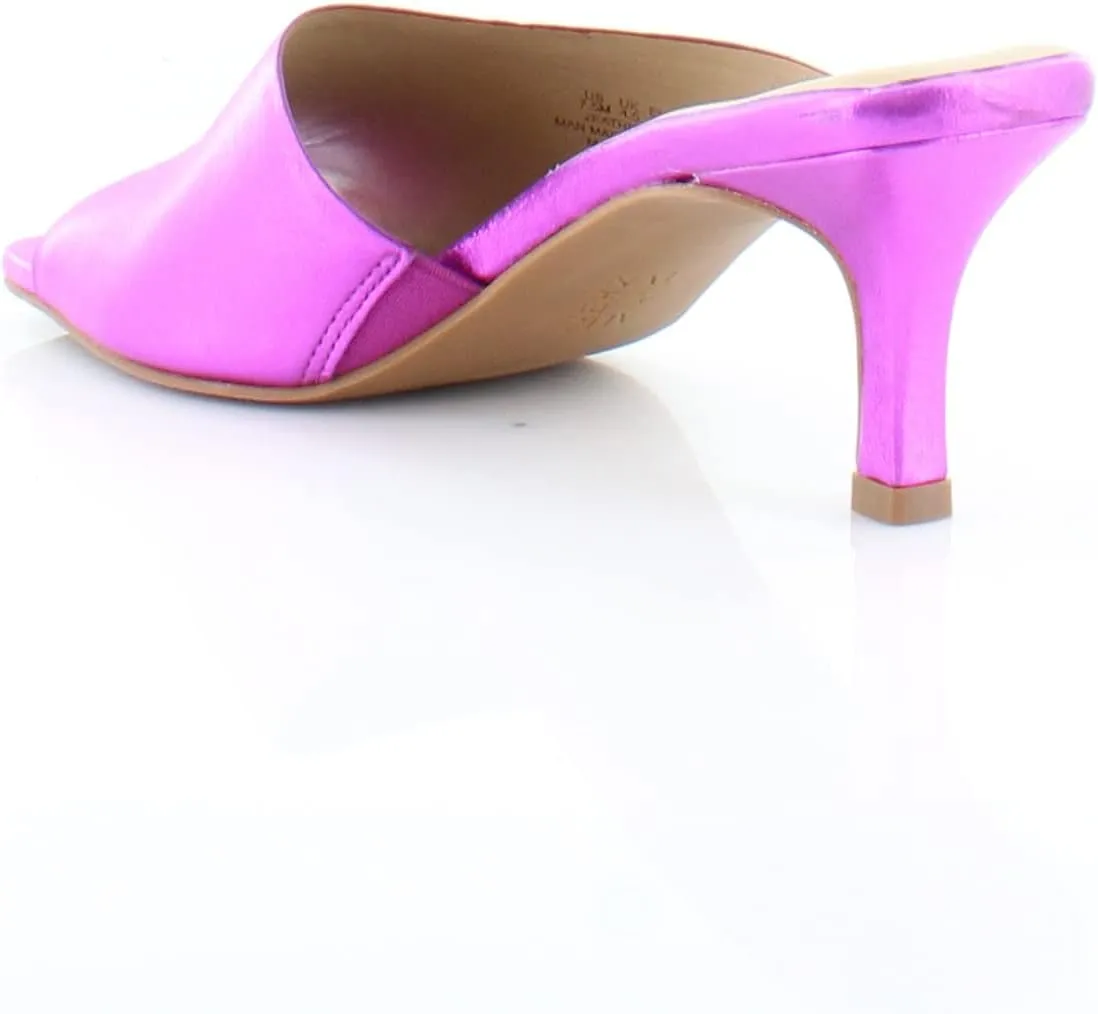 Naturalizer Women's Stacy Leather Slip-On Mule Sandal