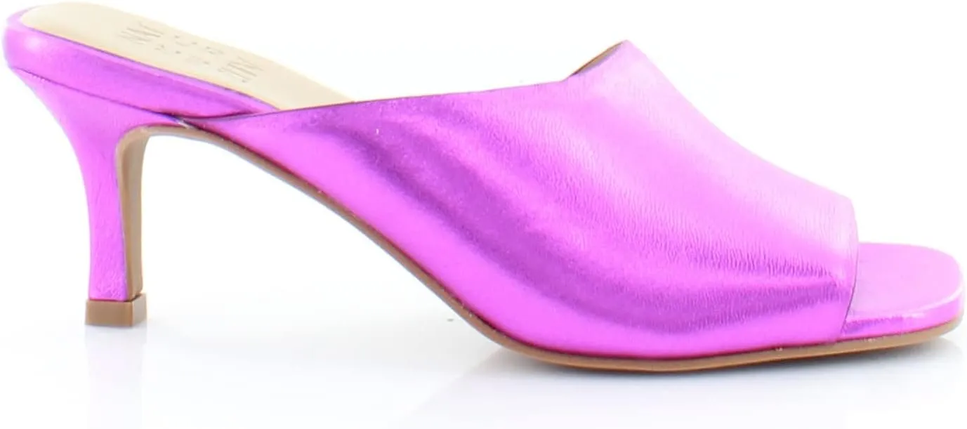 Naturalizer Women's Stacy Leather Slip-On Mule Sandal