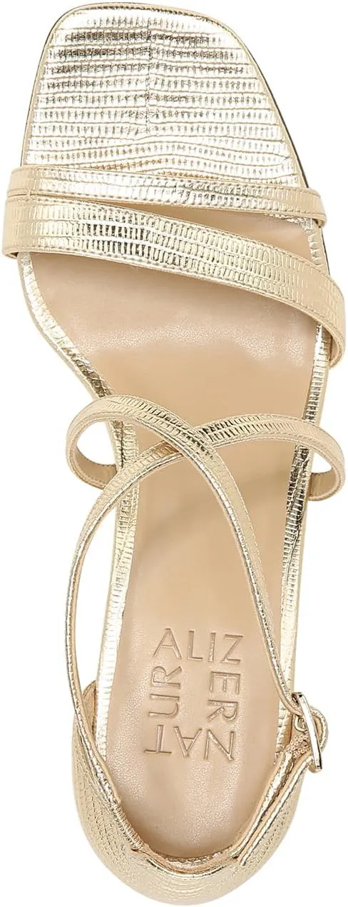 Naturalizer Women's Tiff Square Toe Block Heel Sandal