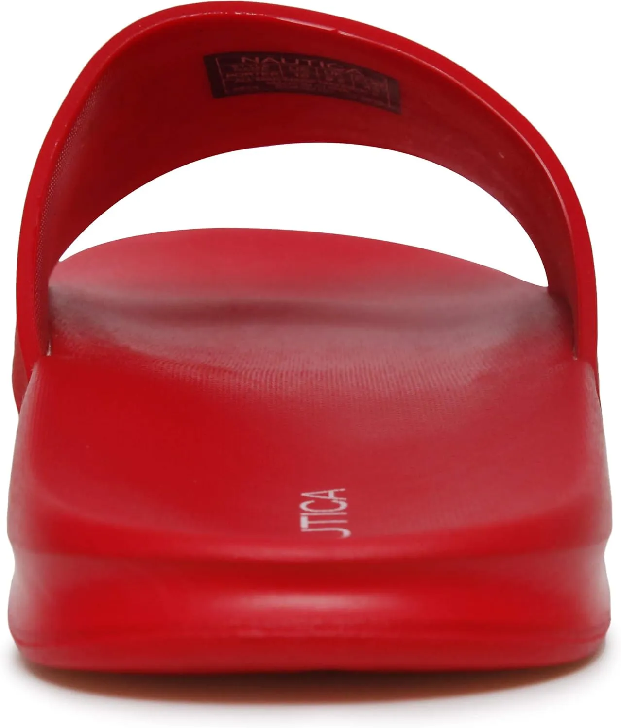 Nautica Men's Open Toe Slide Sandals - Comfortable Indoor & Outdoor Shower Slippers