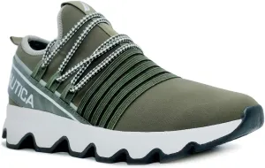 Nautica Women's Fashion Sneaker Lace-Up Jogger Running Shoe Casual Walking Tennis Sneaker