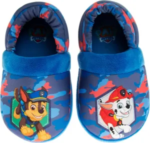 Nickelodeon Paw Patrol and SpongeBob Squarepants Slippers - Sponge Bob Chase Marshall Slipper Sandals - Plush Lightweight Warm indoor Comfort Soft Aline House Sandal (Toddler/Little Kid/Big Kid)
