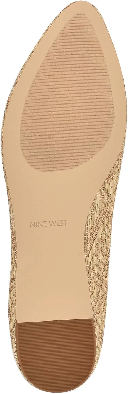 Nine West Women's Speakup Pointy Toe Slip-On Ballet Flat