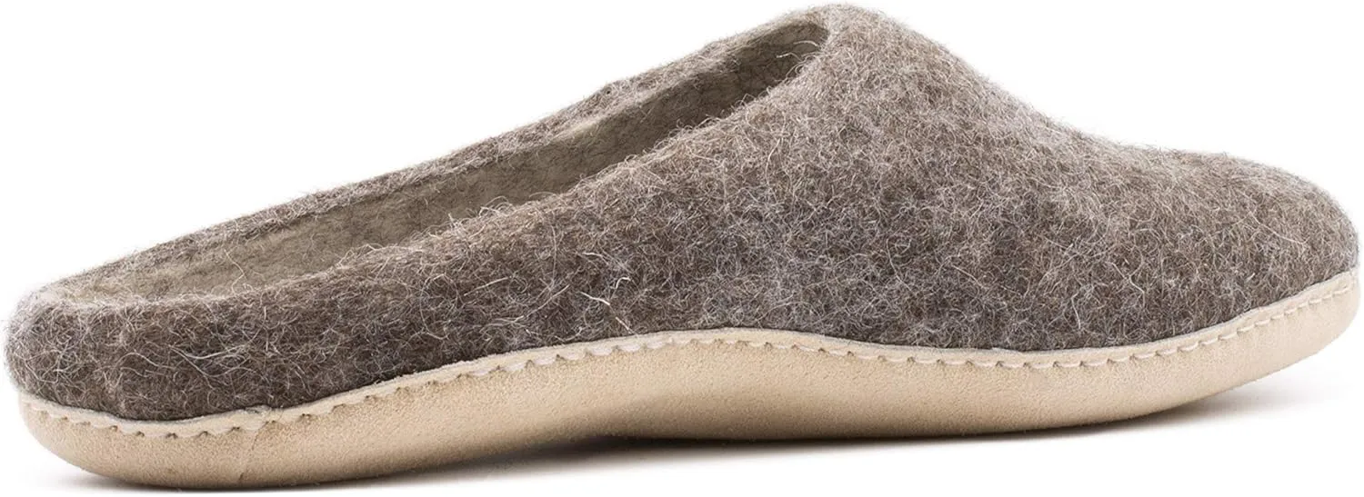 Nootkas Men's Felted Merino Wool 'Astoria' Mule House Slipper