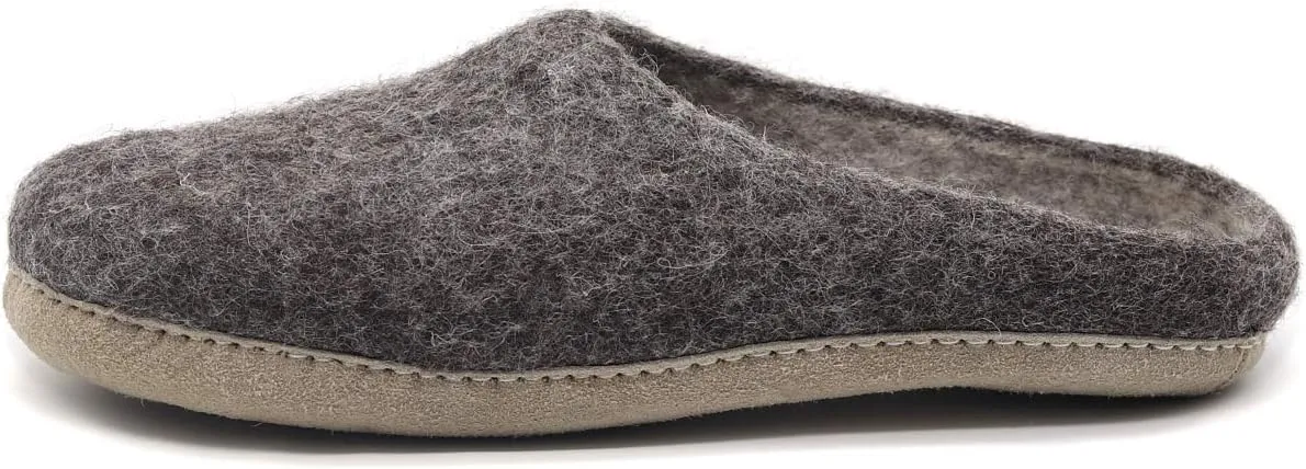 Nootkas Men's Felted Merino Wool 'Astoria' Mule House Slipper