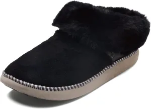 OLUKAI Ku'i Women's Slipper, Soft Full-Grain Leather & Wool Blend Footbed, Wet Grip Soles for Inside & Outside Wear, Cute & Comfortable Slip-On