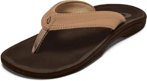 OLUKAI Ohana Women's Beach Sandals, Water Resistant Flip Flops, Arch Support & Comfort Fit, Lightweight & Durable, Enhanced Grip & Traction