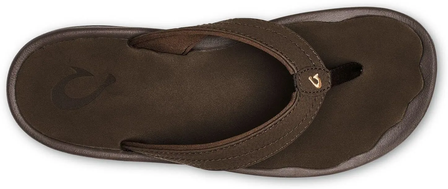 OLUKAI Ohana Women's Beach Sandals, Water Resistant Flip Flops, Arch Support & Comfort Fit, Lightweight & Durable, Enhanced Grip & Traction