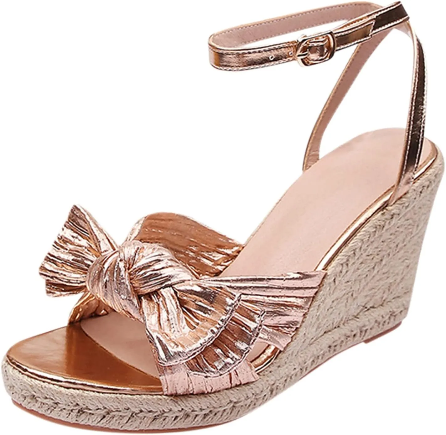 Platform Sandals Women Square Toe Minimalist Slide Wedges with Leather Straps and Low Block Heel for Casual Beach Wear Orthopedic Sandal Beach Dressy Flip Flops for Wide Toe 2025 Spring