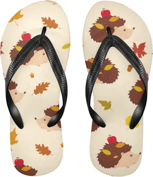 Poeticcity Flip Sandal Men Women Flip Flops for Hotel Spa Home Slippers Bedroom Travel S-XXL