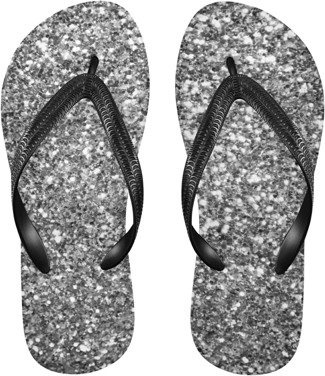 Poeticcity Flip Sandal Men Women Flip Flops for Hotel Spa Home Slippers Bedroom Travel S-XXL