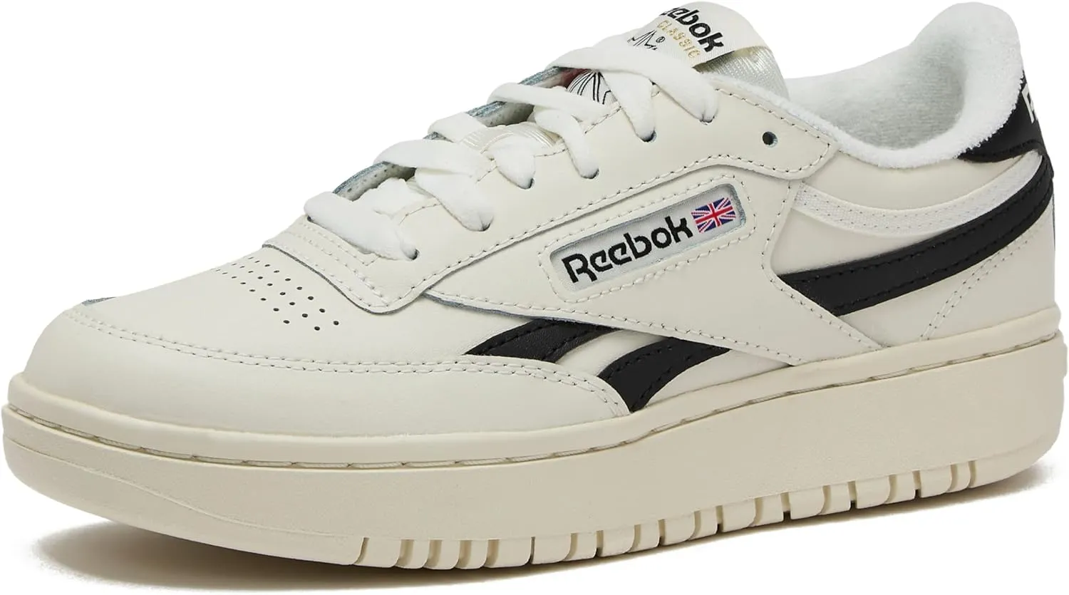 Reebok Club C Double Revenge Platform Tennis Shoes for Women, Fashion Womens Sneakers
