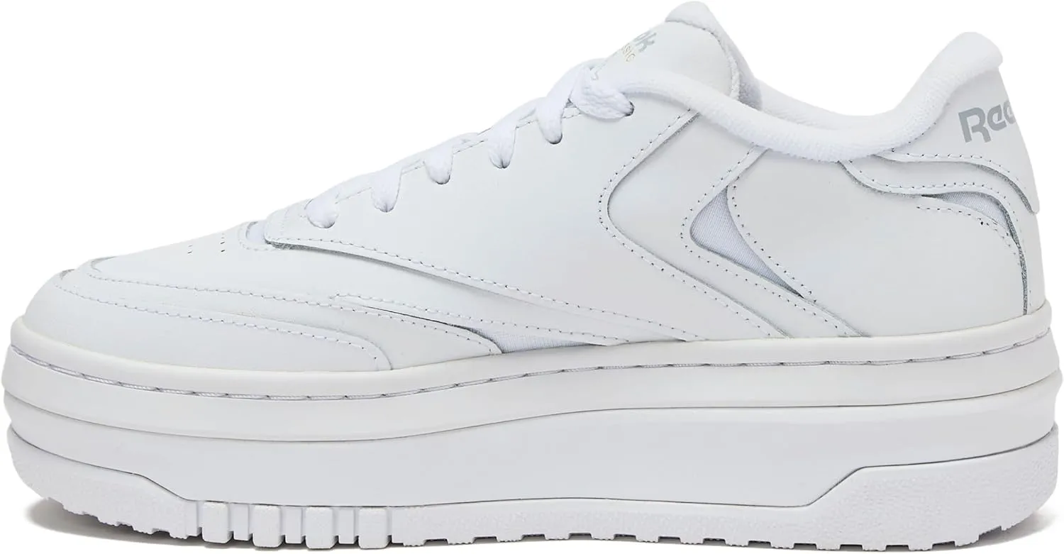 Reebok Womens Club C Extra Platform Sneakers