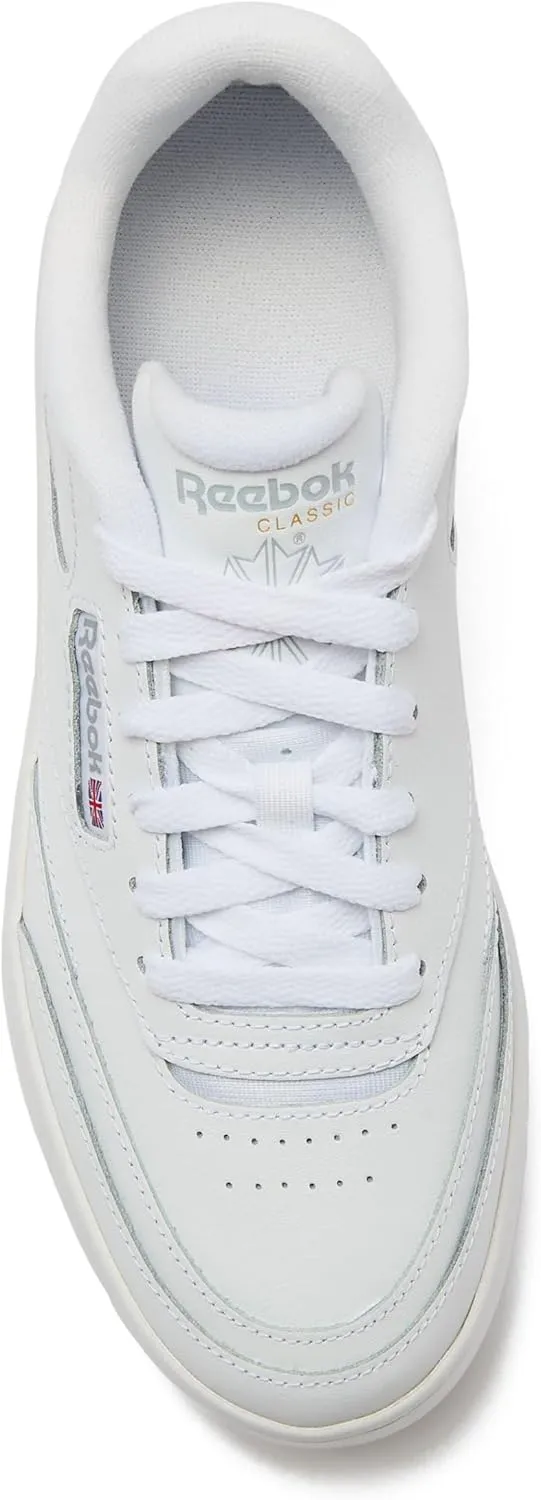 Reebok Womens Club C Extra Platform Sneakers