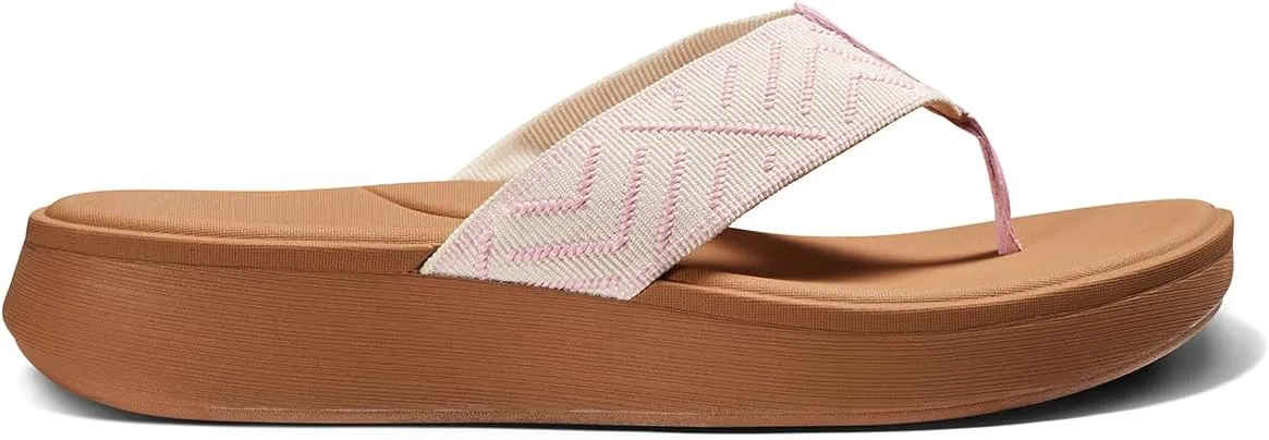REEF Cushion Cloud TX Womens Flip Flop, Super Soft Molded Footbed, Arch Support.