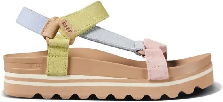 REEF Cushion Rem Hi Women's Platform Sandal, Adjustable Strap, Arch Support and Heel Cupping