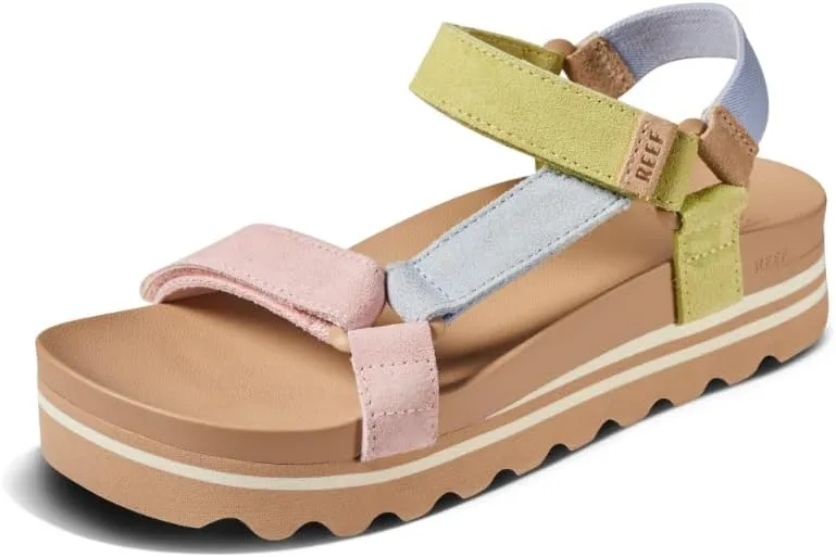 REEF Cushion Rem Hi Women's Platform Sandal, Adjustable Strap, Arch Support and Heel Cupping