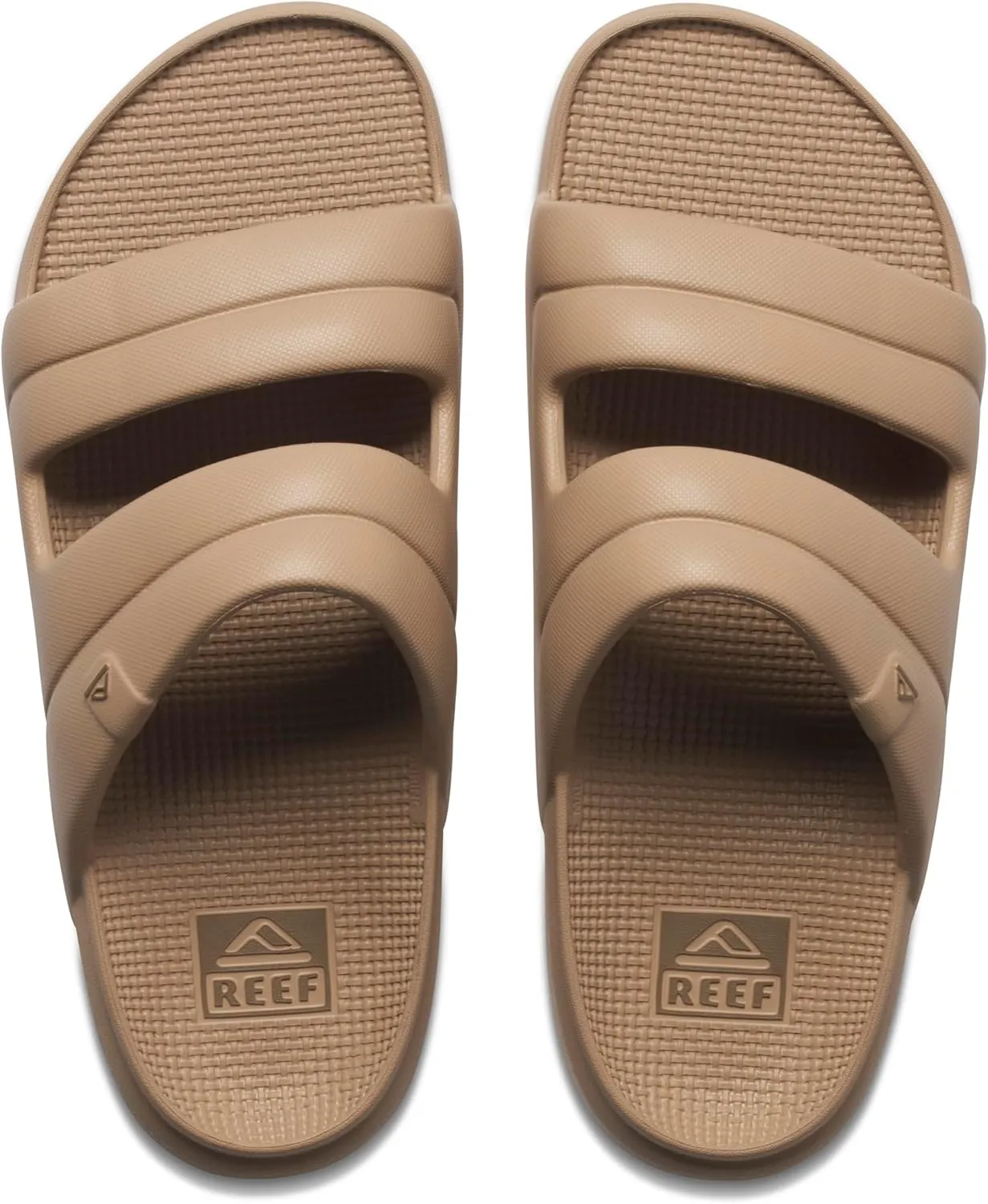 REEF Oasis Two-Bar Men's Waterproof Slide Sandal, Lightweight and Flexible, Arch Support