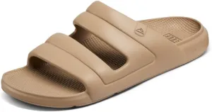 REEF Oasis Two-Bar Men's Waterproof Slide Sandal, Lightweight and Flexible, Arch Support