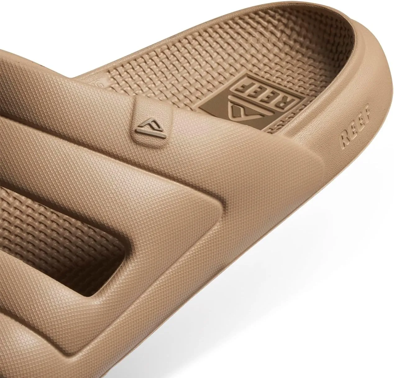 REEF Oasis Two-Bar Men's Waterproof Slide Sandal, Lightweight and Flexible, Arch Support