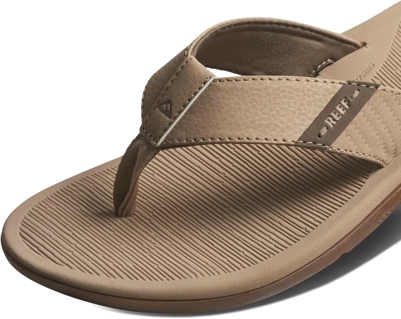 REEF Santa Ana Men's Flip Flop, Arch Support, Water Friendly, Non Marking Outsole