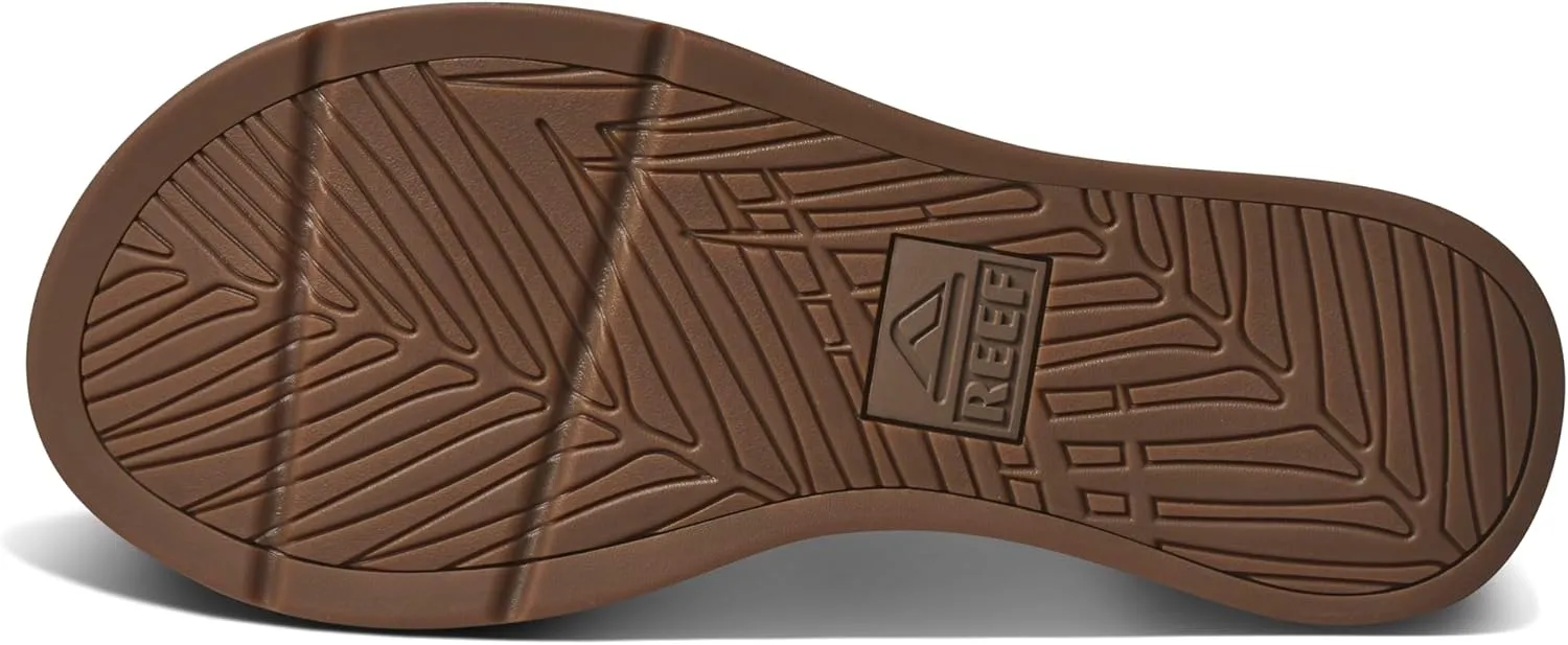REEF Santa Ana Men's Flip Flop, Arch Support, Water Friendly, Non Marking Outsole